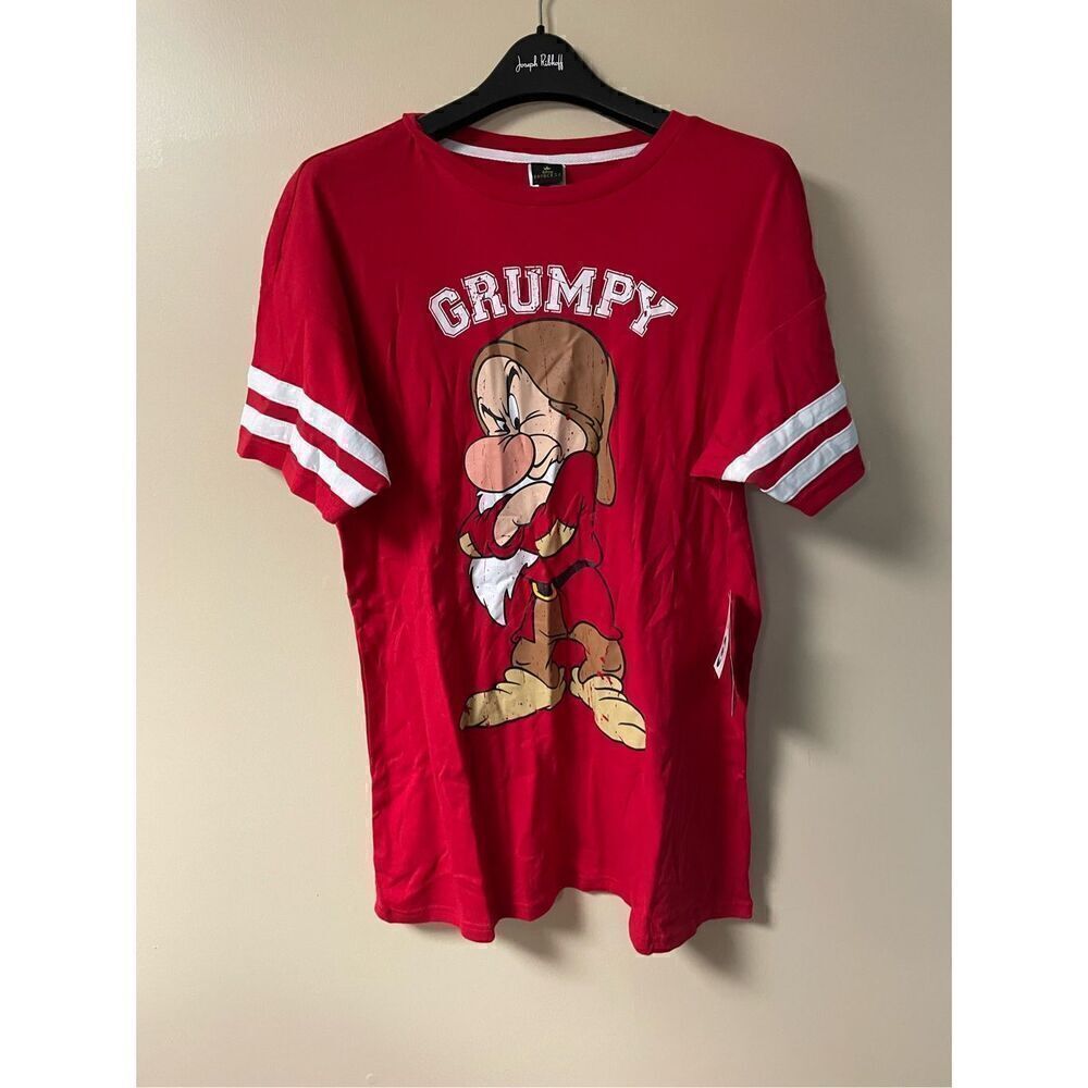 Pjammy Womens' Grumpy Snow White And The Seven Dwarfs Nightgown Pajama Shirt S